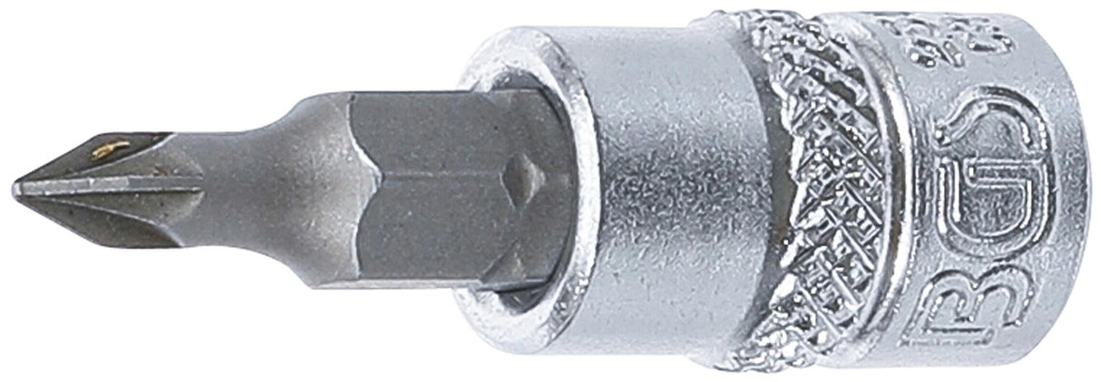 BIT SOCKET | 6.3 MM (1/4") DRIVE | CROSS SLOT PZ0 (2505)