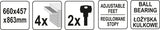 4 DRAWER BASE CABINET (YT-08933)