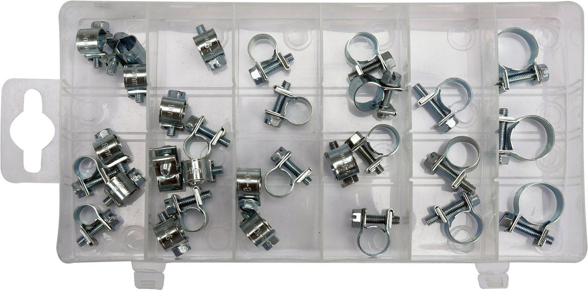 30 PCS HOSE CLAMP ASSORTMENT (YT-06783)