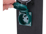 OUTDOOR SOCKET IN METAL BOX | IP44 | 2 X 230V (YT-81276)