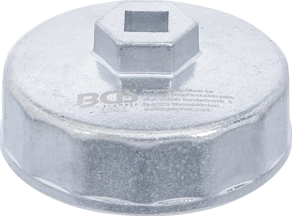 OIL FILTER WRENCH | 14-POINT | Ø 74 MM | FOR AUDI, BMW, MERCEDES-BENZ, OPEL / VAUXHALL, VW (1041)