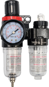 AIR REGULATOR W/LUBRICATIOR,GAUGE&FILTER (YT-2384)