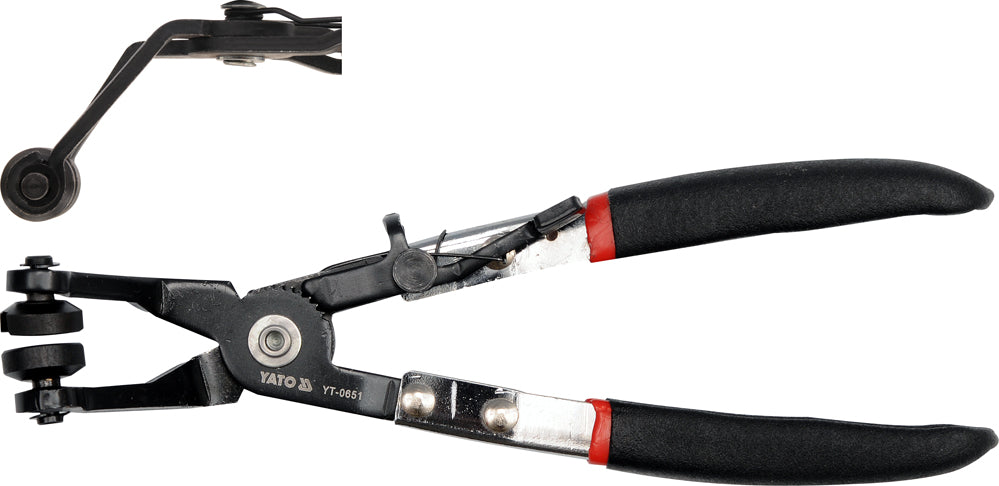 HOSE CLAMP BENT PLIERS (YT-0651)