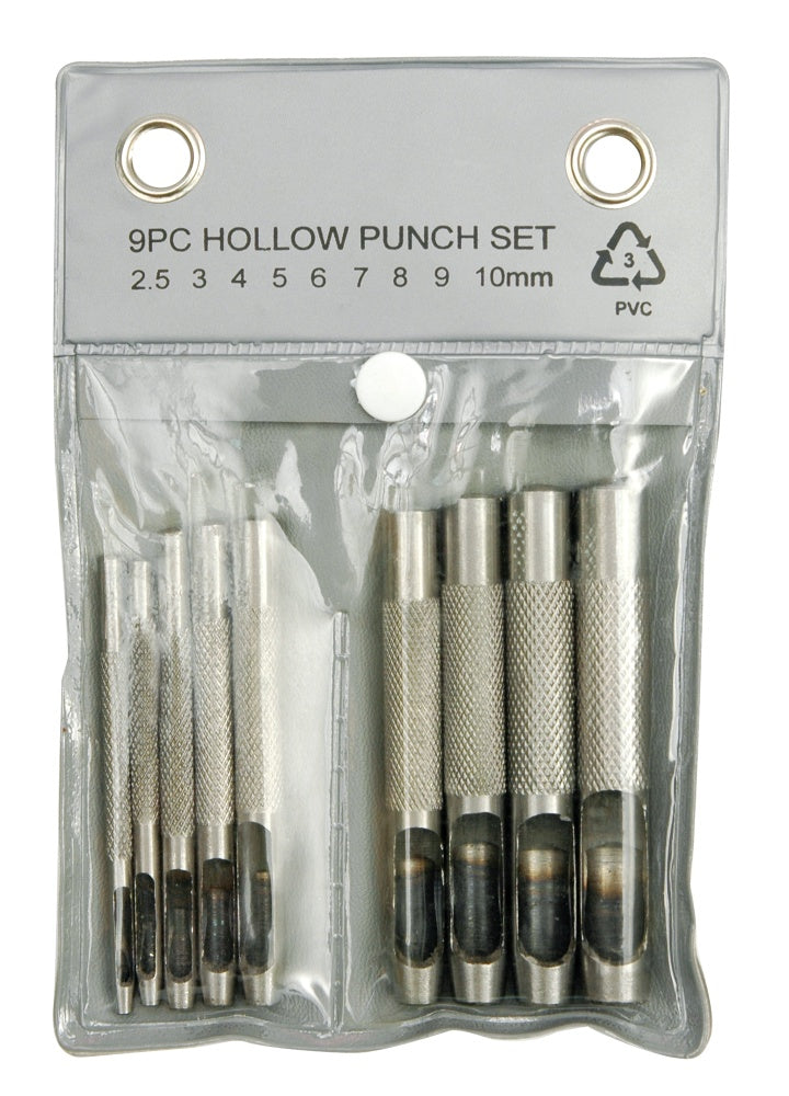 PUNCH SET 9PCS, 2.5-10MM (76705)