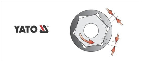 SOCKET 10MM 1/4" 6PT CV DEEP (YT-1421)
