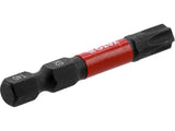 IMPACT SCREWDRIVER BITS 1/4 50MM T40 2PC (YT-78057)