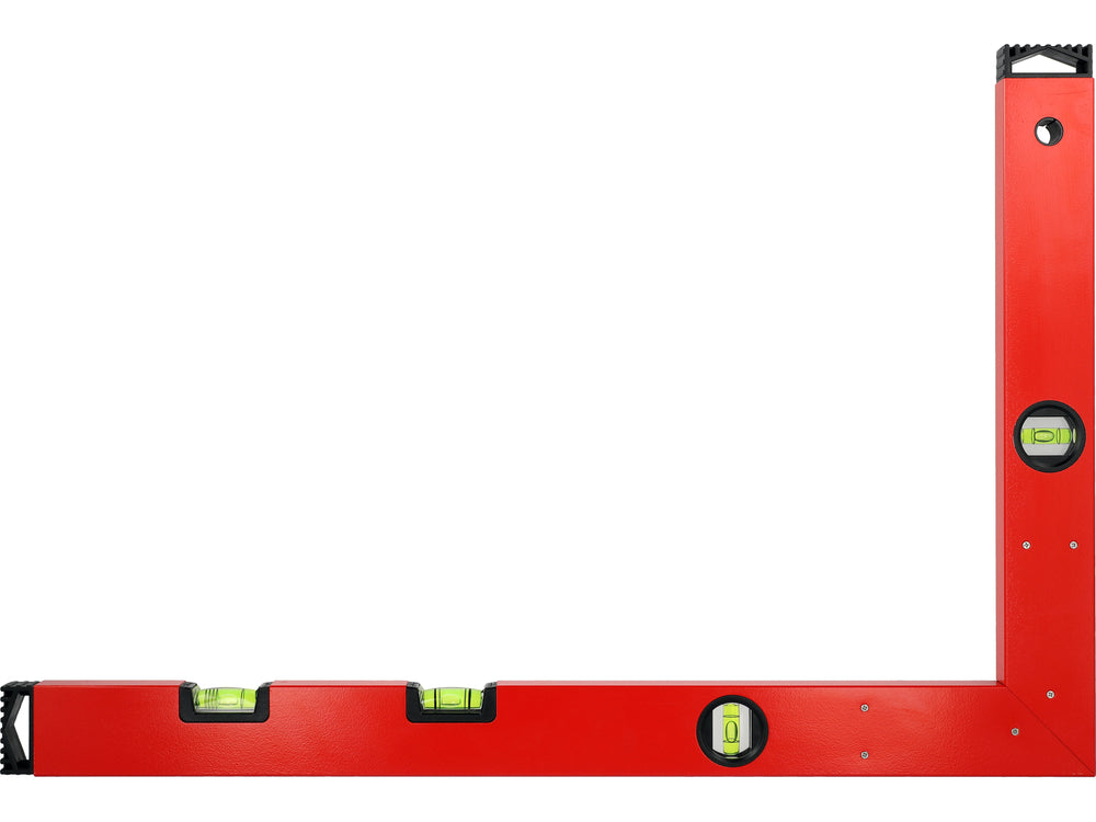 ALUMINIUM SPIRIT LEVEL/ANGLE FINDER, RECTANGULAR, 600 X 400 MM (YT-70746)