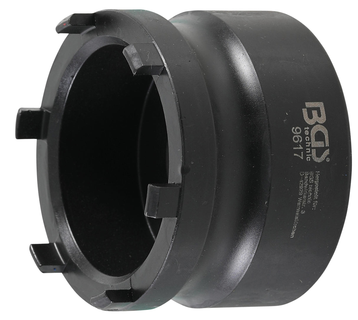 GROOVE NUT SOCKET FOR WHEEL HUBS | EXTERNAL TOOTH | FOR MERCEDES-BENZ, NISSAN, OPEL / VAUXHALL, RENAULT, VW (9617)