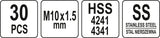 THREAD REPAIR SET M10X1,5 (YT-17634)