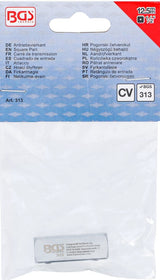 SQUARE PART | EXTERNAL SQUARE 12.5 MM (1/2") | FOR BGS 312 (313)