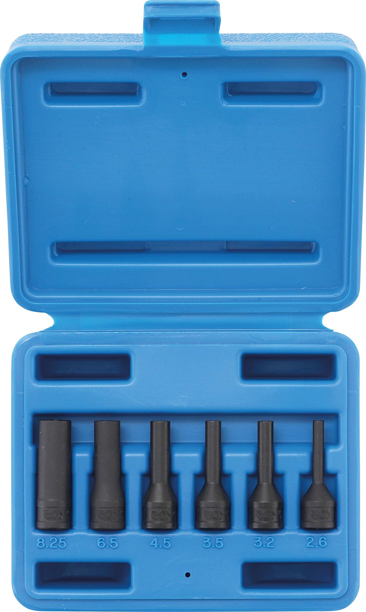 TWIST OFF SOCKET FOR GLOW PLUG ELECTRODES | 6.3 MM (1/4") DRIVE | 6 PCS. (5290)