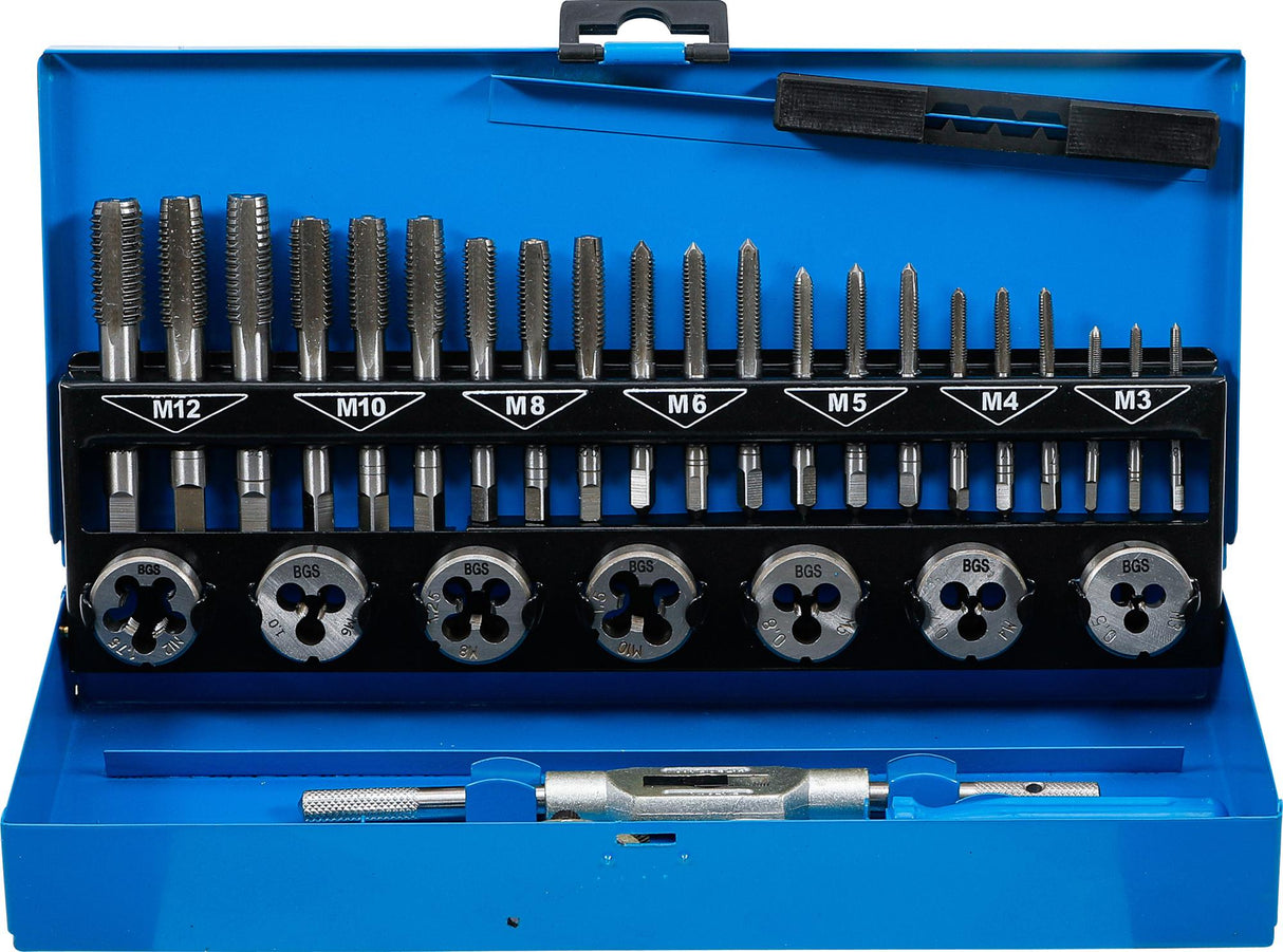TAP AND DIE SET | M3 - M12 | 32 PCS. (901)