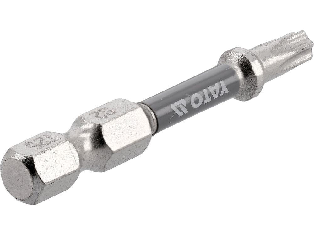 SCREWDRIVER BITS 1/4 50MM T25 2 PCS NI (YT-78034)
