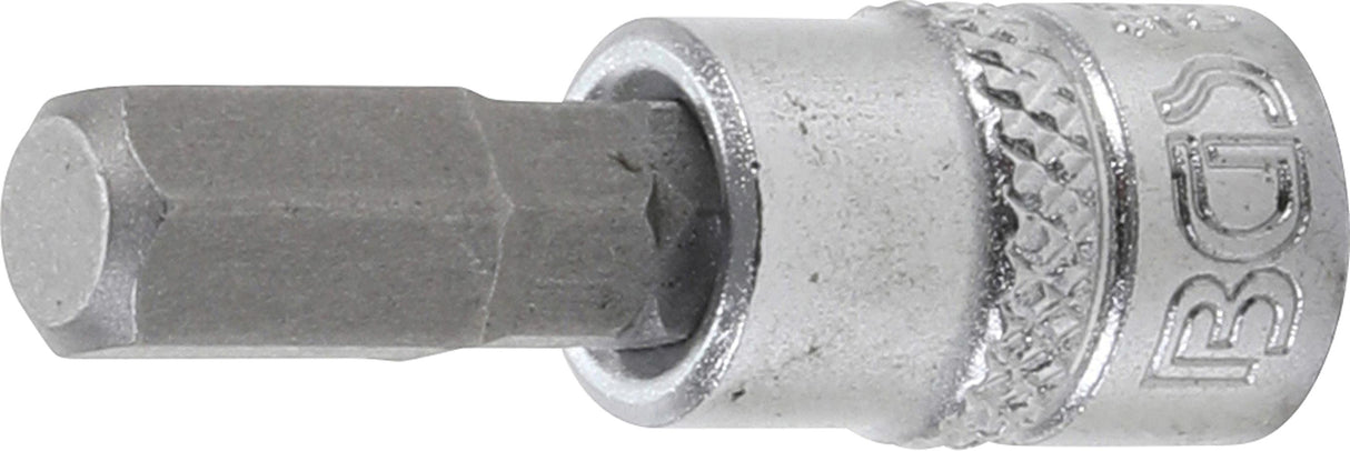 BIT SOCKET | 6.3 MM (1/4") DRIVE | INTERNAL HEXAGON 7 MM (2501)