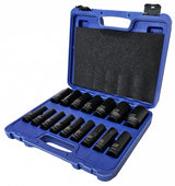 IMPACT SOCKET SET LONG | 12.5 MM (1/2") | 10-32 MM | 16 PCS. (SK1216)