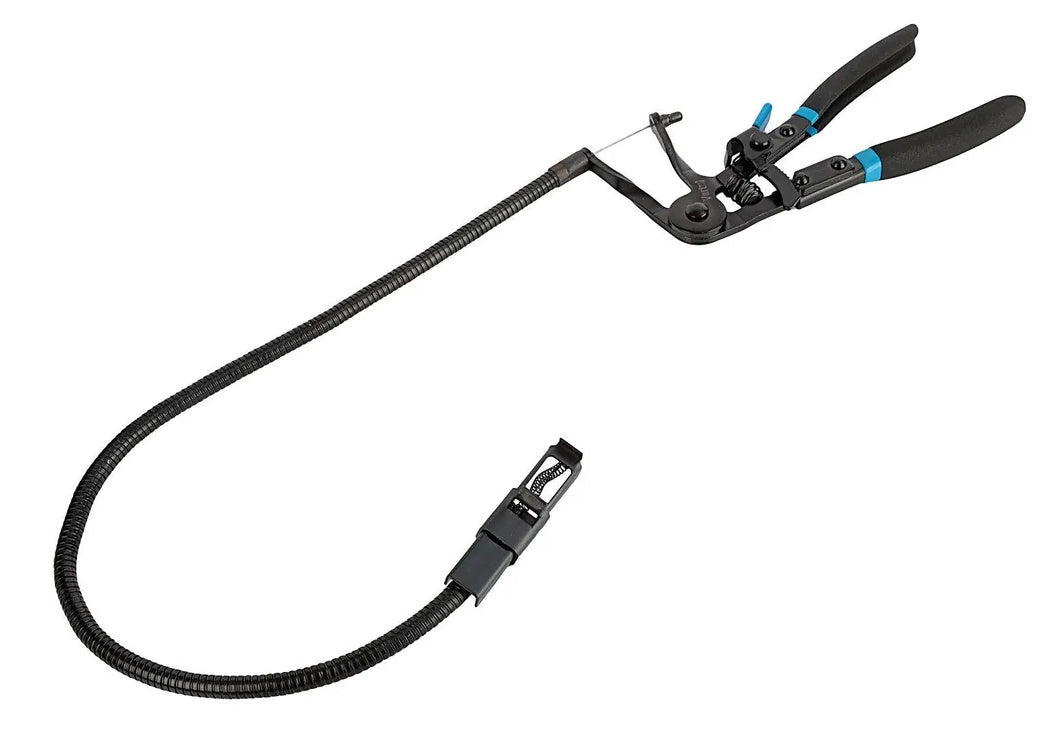 HOSE CLAMP REMOVAL PLIERS WITH CABLE | SEMI FLEX | 18 - 54 MM (SK01655)