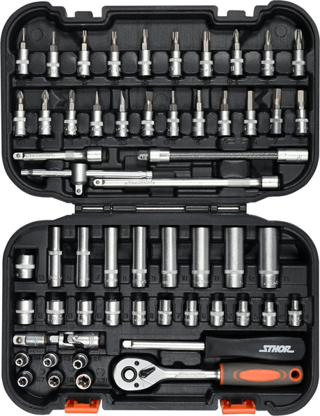 TOOL SET 1/4" 56PCS (58643)