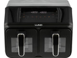 AIR FRYER 2200W 4L+4L BLACK (67563)