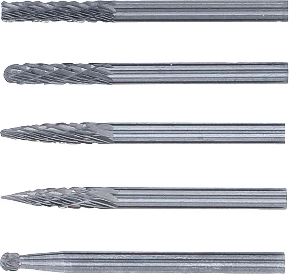 HSS MILLING CUTTER SET, EXTRA SHORT | 5 PCS. (9596)