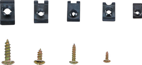 U-TYPE CUSHION AND SCREW ASSORTMENT | 170 PCS. (8114)