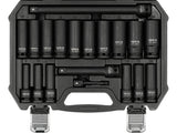 DEEP IMPACT SOCKET SET 1/2" (YT-10556)