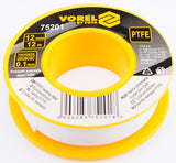 PTFE TAPE 12MX12MMX0.1MM (75201)