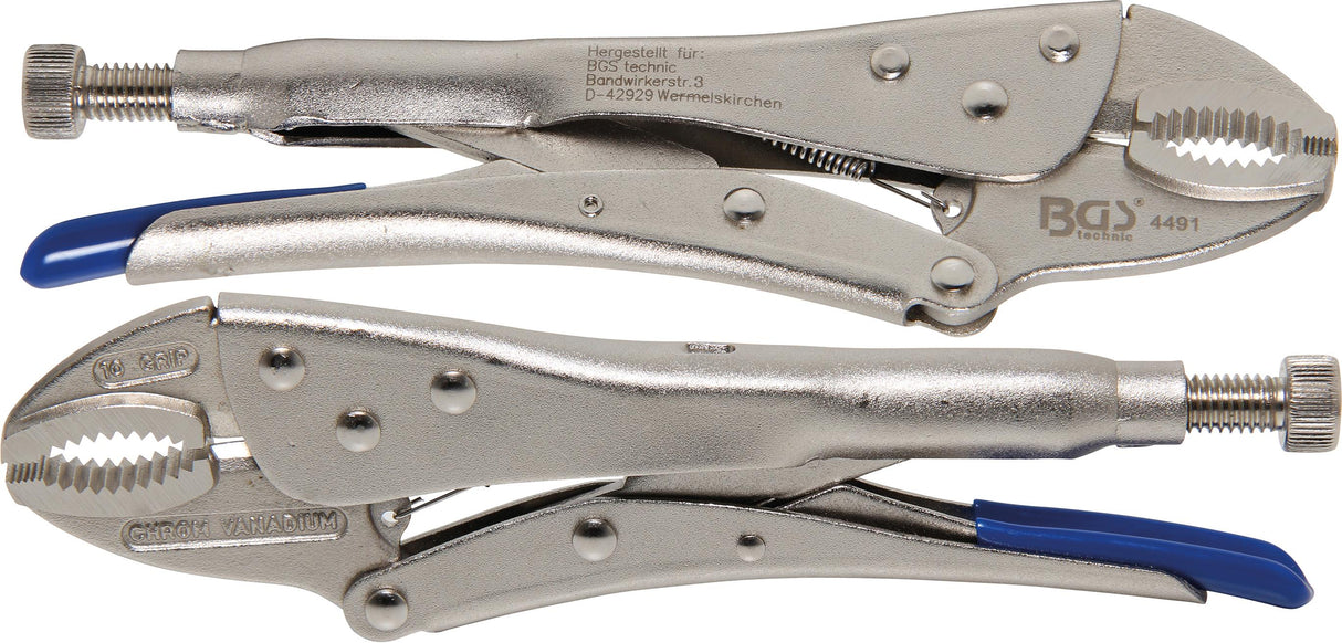 LOCKING GRIP PLIERS | WITH VINYL RELEASE LEVER | 250 MM (4491)