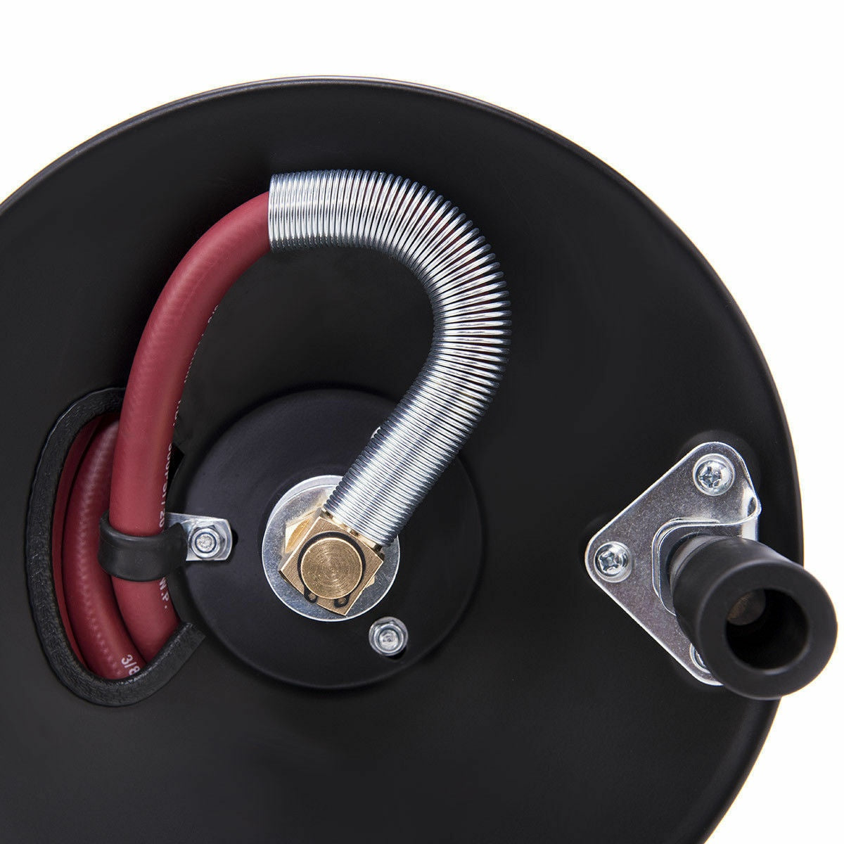 PNEUMATIC HOSE RUBBER+ (HYBRID) WITH REEL 15 M + 60 CM (HR15A-1)