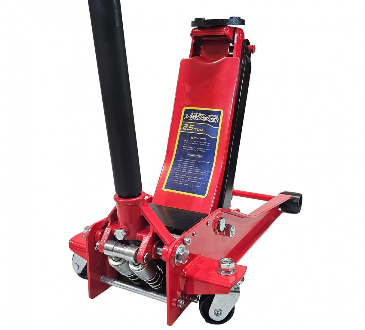 JACK ON WHEELS | HYDRAULIC | LOW PROFILE / DOUBLE PISTON | 75-500 MM | 2.5 T. (LFJ35-A)