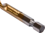METAL DRILL WITH HEX SHANK 8,0MM TITAN (YT-44768)