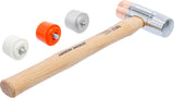 HAMMER WITH INTERCHANGEABLE HEADS | HICKORY HANDLE | Ø 35 MM (9176)