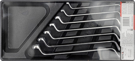PVC TRAY WITH 7PCS RING SPANNERS 6-19 (YT-5533)