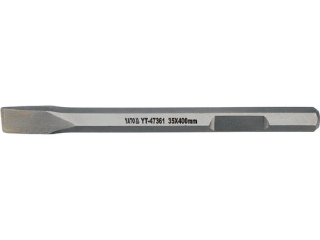 FLAT CHISEL | HEX 28 MM | 35 X 400 MM (YT-47361)