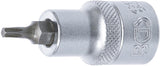 BIT SOCKET | 12.5 MM (1/2") DRIVE | T-STAR (FOR TORX) T20 (4369)