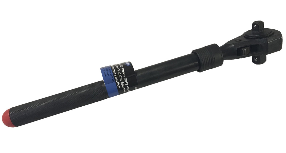DOUBLE-SIDED RATCHET FOR SOCKETS | HIGH PERFORMANCE | TELESCOPIC | 12.5 MM (1/2") / 10 MM (3/8") (RW2F)