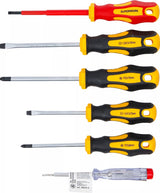VDE ELECTRICIAN'S- / SCREWDRIVER SET | SLOT SL / CROSS SLOT PZ | 6 PCS. (35816)