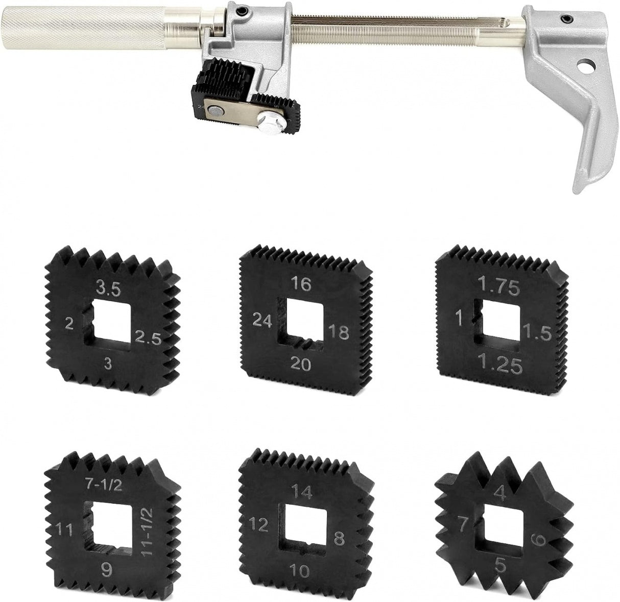 UNIVERSAL EXTERNAL THREAD RESTORER / REFRESHER | Ø 35 - 130 MM (H7798)