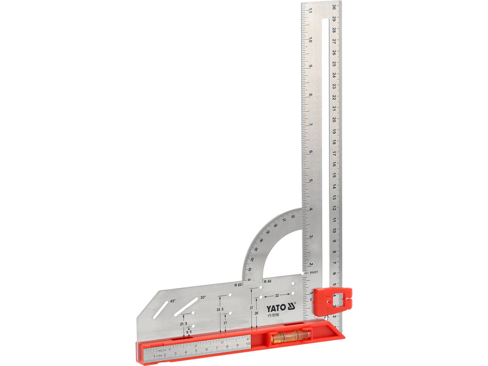 STAINLESS STEEL TRY SQUARE | 300 MM (YT-70790)