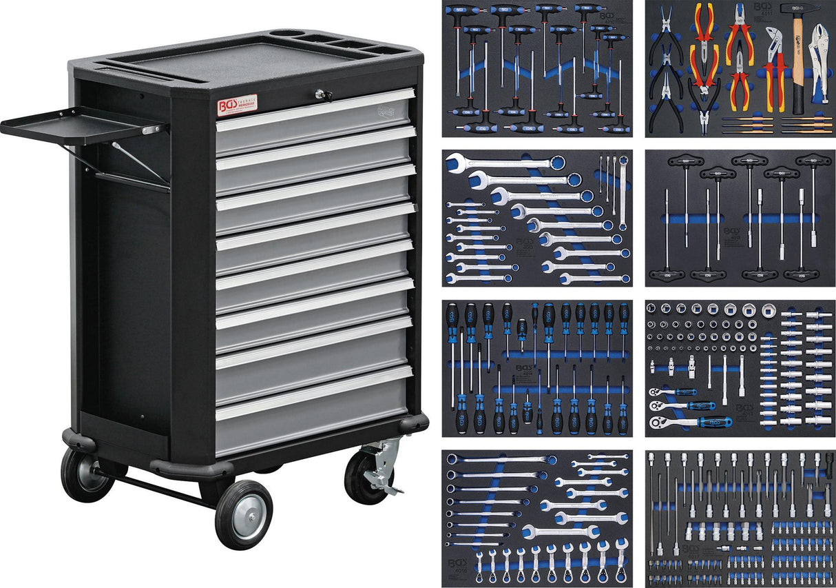 TOOL CABINET WITH CASTERS | 8 DRAWERS | WITH 296 TOOLS (4050)