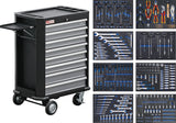 TOOL CABINET WITH CASTERS | 8 DRAWERS | WITH 296 TOOLS (4050)