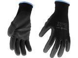 WORKING GLOVES, BLACK 9" (12 PAIRS) (74077)