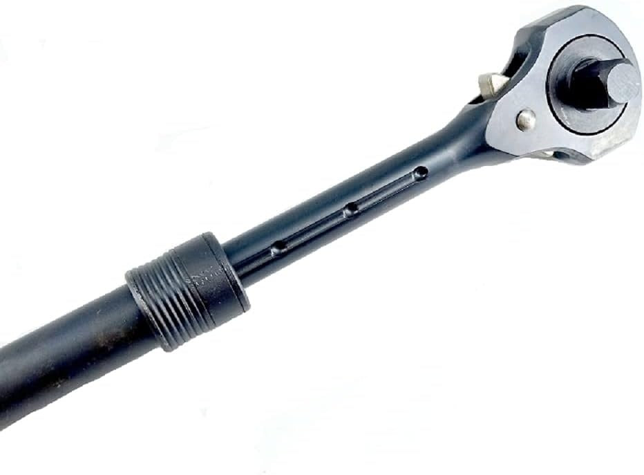 DOUBLE-SIDED RATCHET FOR SOCKETS | HIGH PERFORMANCE | TELESCOPIC | 12.5 MM (1/2") / 10 MM (3/8") (RW2F)