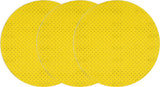 SANDING DISC PERFORATED | VELOUR | DUST-FREE SANDING | 225 MM / P80 | 3 PCS. (YT-84601)