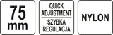 3" NYLON C CLAMP (YT-64184)