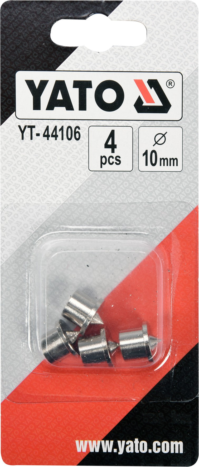 DOWELLING CENTRE POINTS 10MM/ 4PCS (YT-44106)