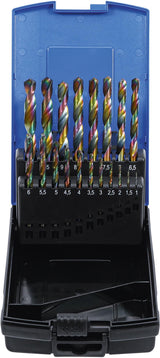 TWIST DRILL SET | HSS | 1 - 10 MM | 19 PCS. (2014)