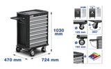 TOOL CABINET | 8 DRAWERS | WITH 293 TOOLS (4090)