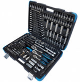 TOOL SET | RATCHETING WRENCHES | 6.3 MM (1/4") / 10 MM (3/8") / 12.5 MM (1/2") | 216 PCS. (KR121216R)