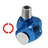 PNEUMATIC SWIVEL COUPLER 360° | 6.3 MM (1/4") FEMALE / MALE THREAD (LF-30)