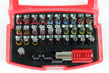 BIT SET WITH HOLDER | S2 | 32 PCS. (M66305)
